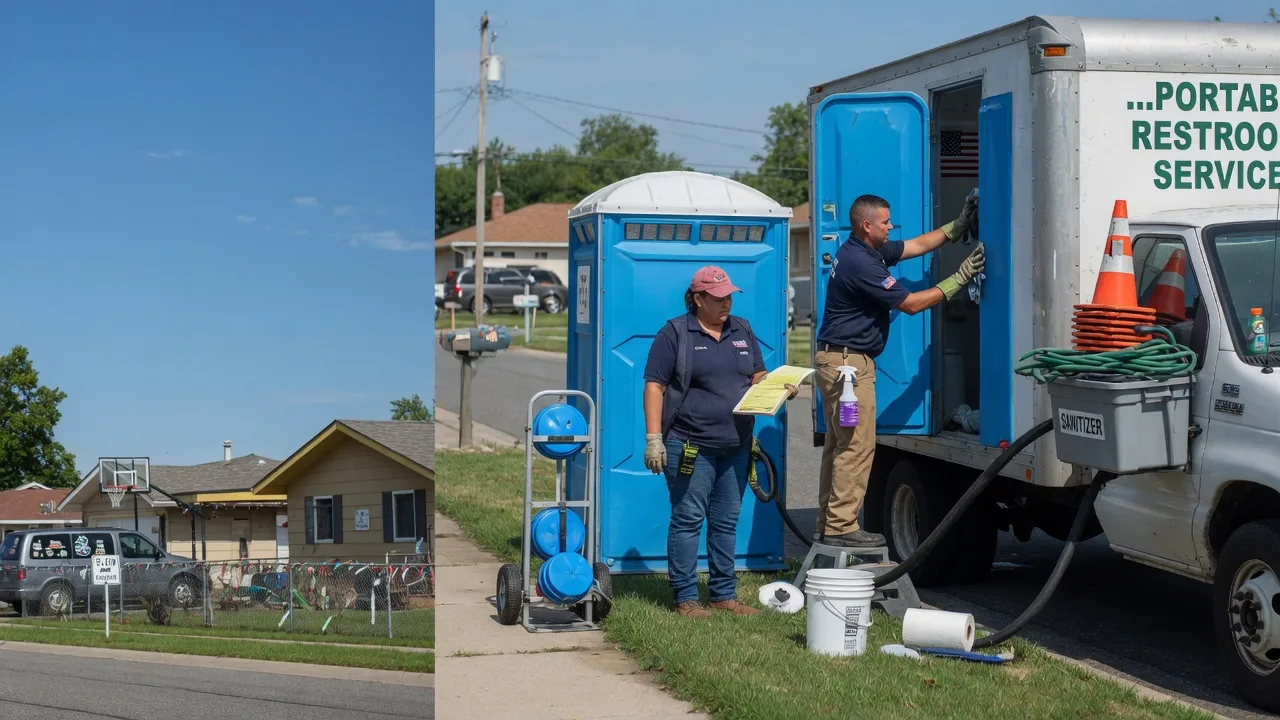 Portable Toilet Rental in Matthews, MO near me